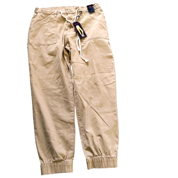 Nobo Twill Jogger Pants Junior High Rise 15/17 NWT - Picture 1 of 4